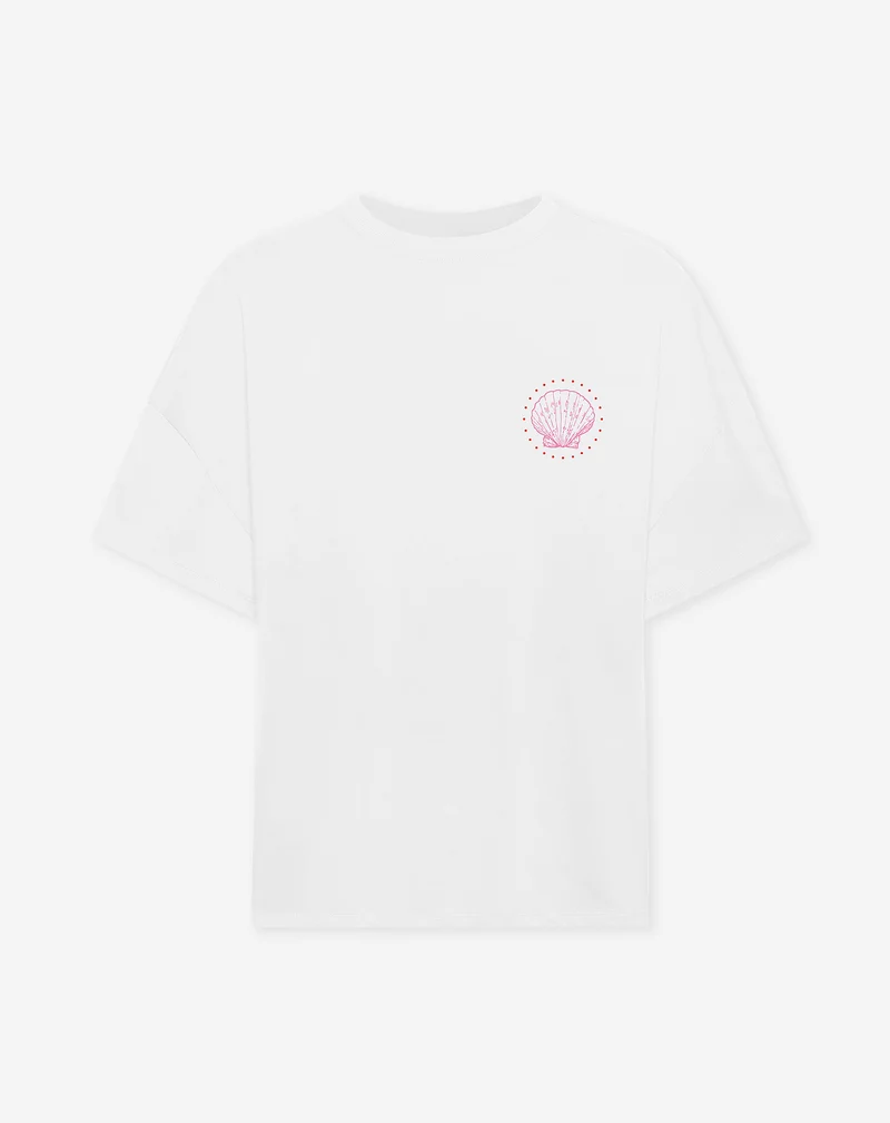 MAR DA BAHIA OVERSIZED TEE CRÈME