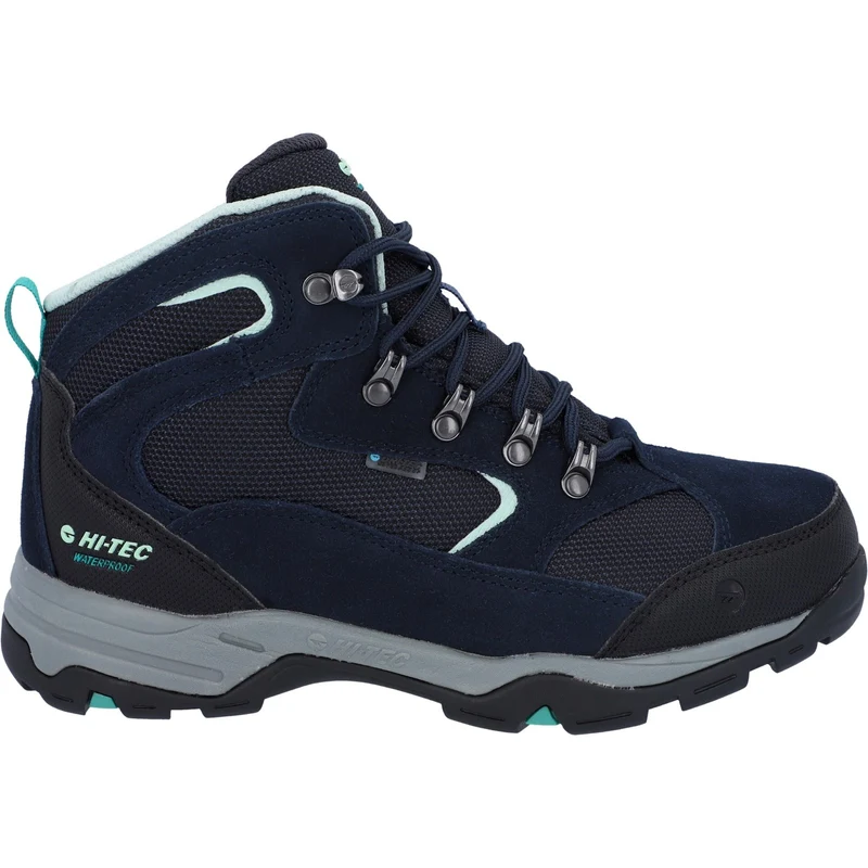 Hi-Tec Dames storm suède laarzen - blauw