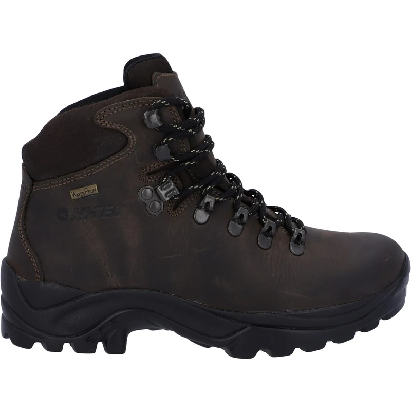 Hi-Tec Ravine leren wandelschoenen voor dames - bruin