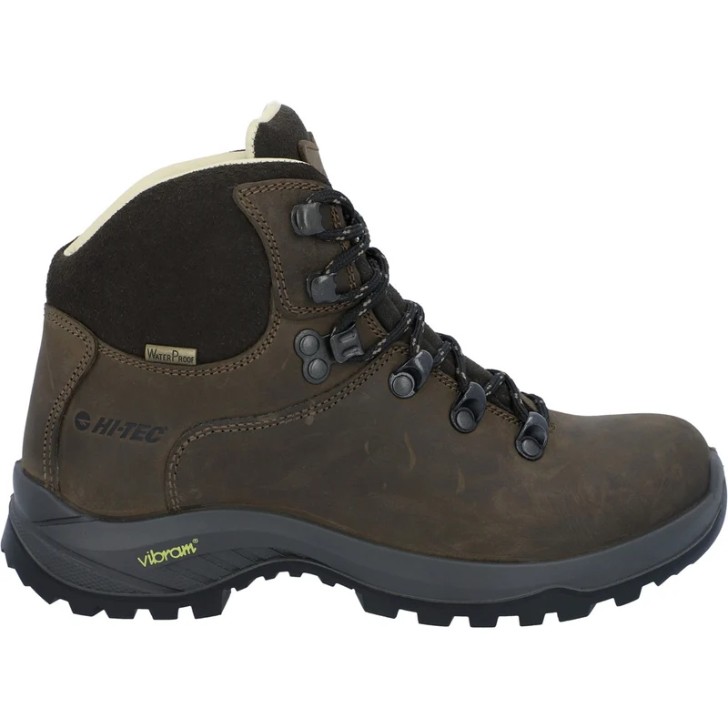 Hi-Tec Dames Ravine Pro lederen wandelschoenen - bruin