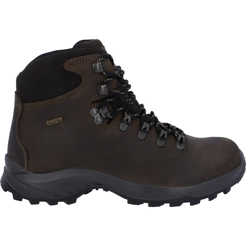 Hi-Tec Dames Ravine Lite lederen wandelschoenen - bruin