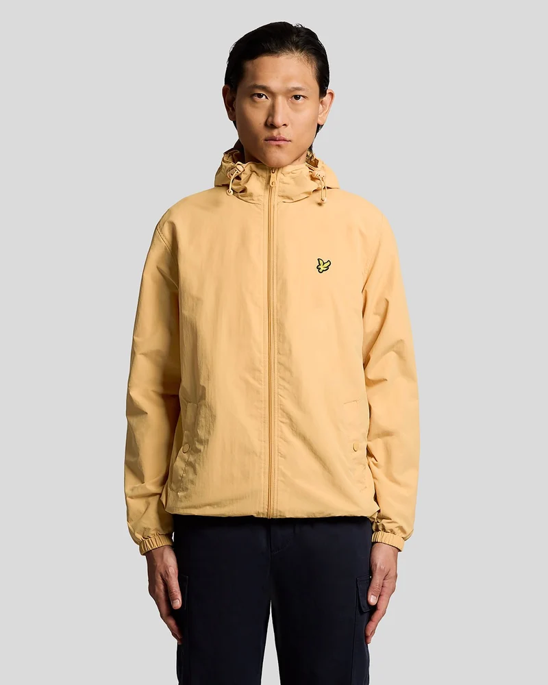 Lyle & Scott Waterbestendige herenjas met capuchon | Honingraat