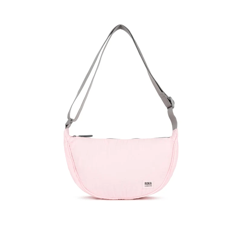 ROKA Farringdon Tas van gerecycled Taslon met schelpmotief