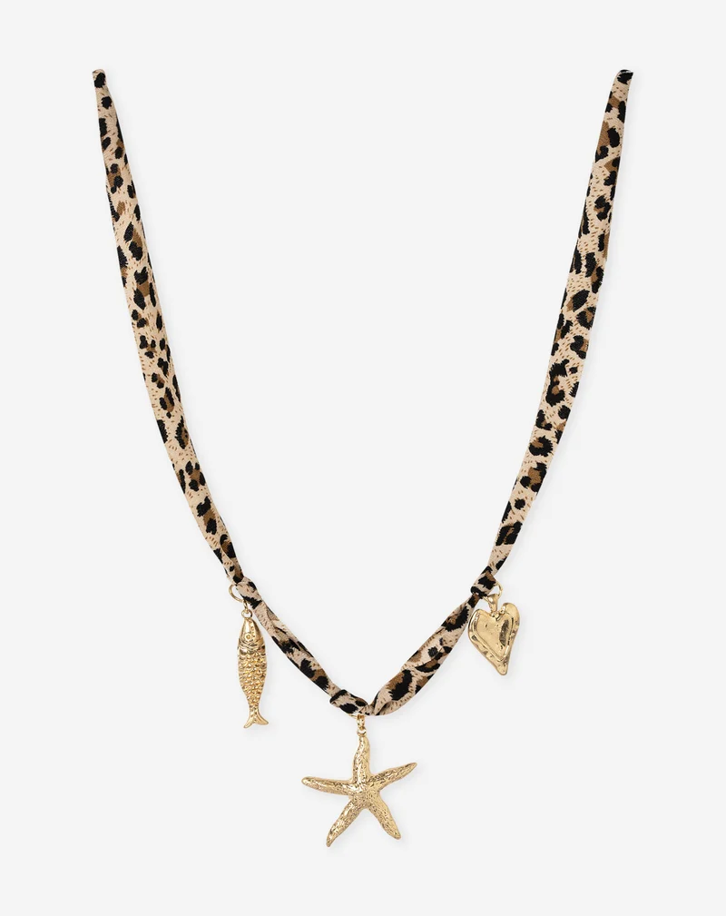 LEO SEA CORD NECKLACE