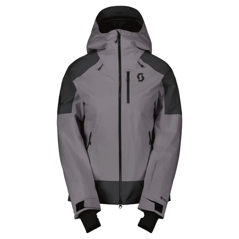 Scott Ultimate GORE-TEX W Ski Jas Dames Grijs/Zwart
