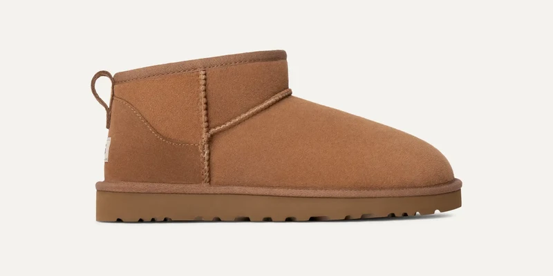 UGG Heren Classic Ultra Mini Boot | Kastanje