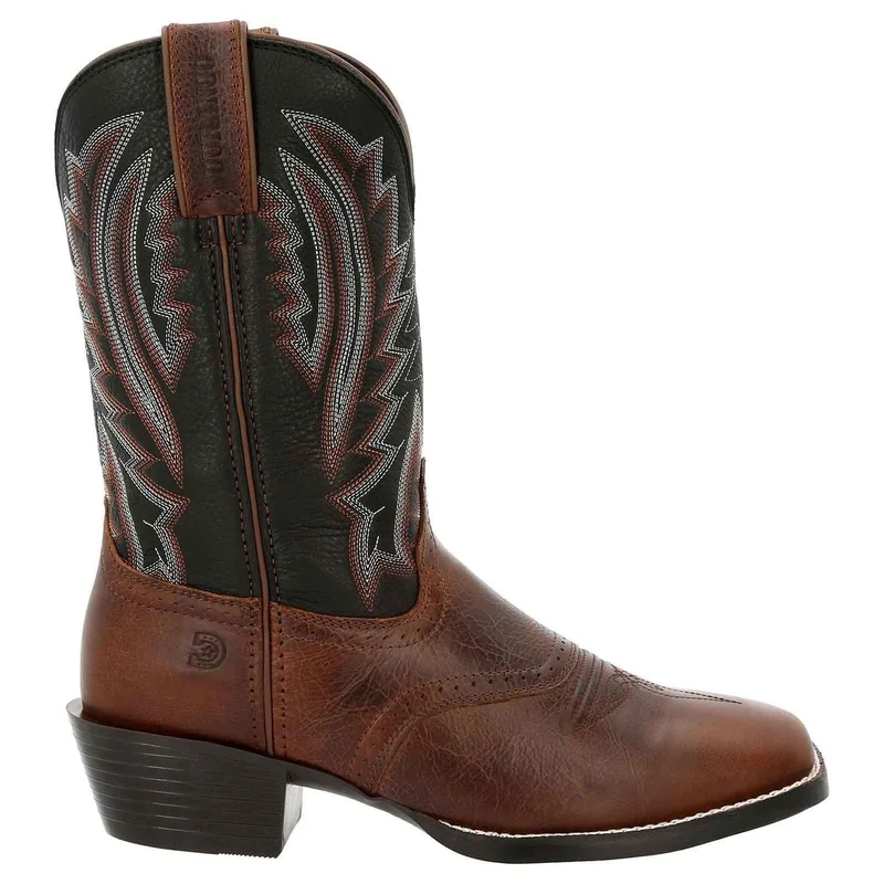 Durango Westward herenlaars | Donker kastanjebruin zwart onyx