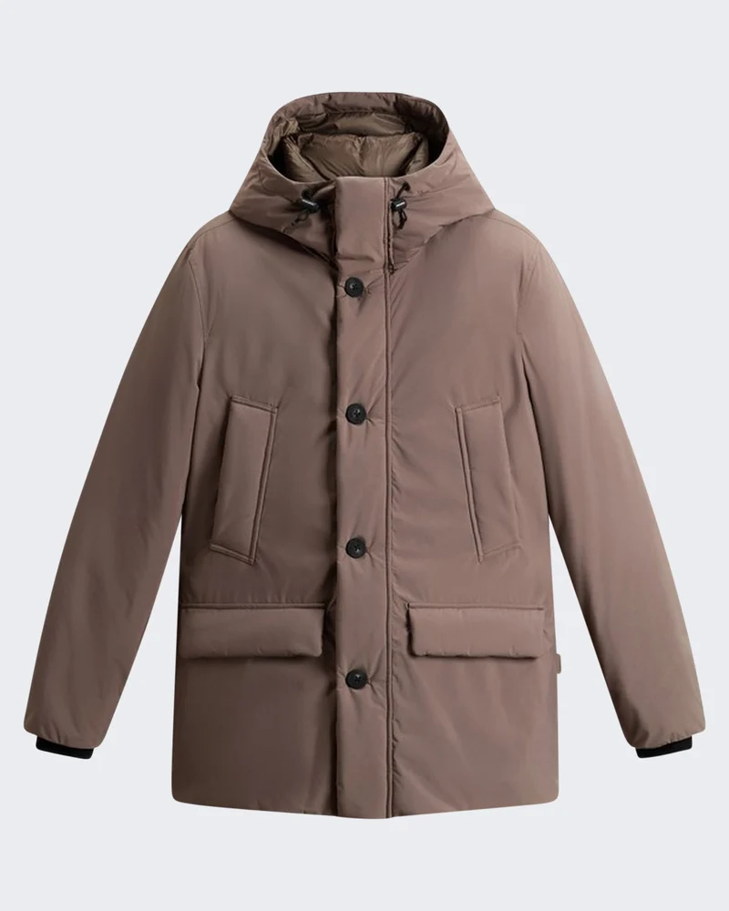 Heren Cloud parka Bruin