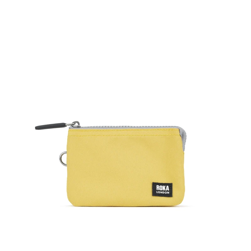 ROKA Black Label Carnaby Kleine bamboe tas van gerecycled canvas
