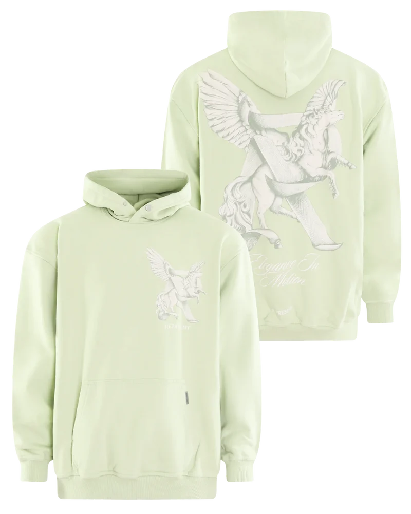 Heren Elegance InMotion Hoodie Groen