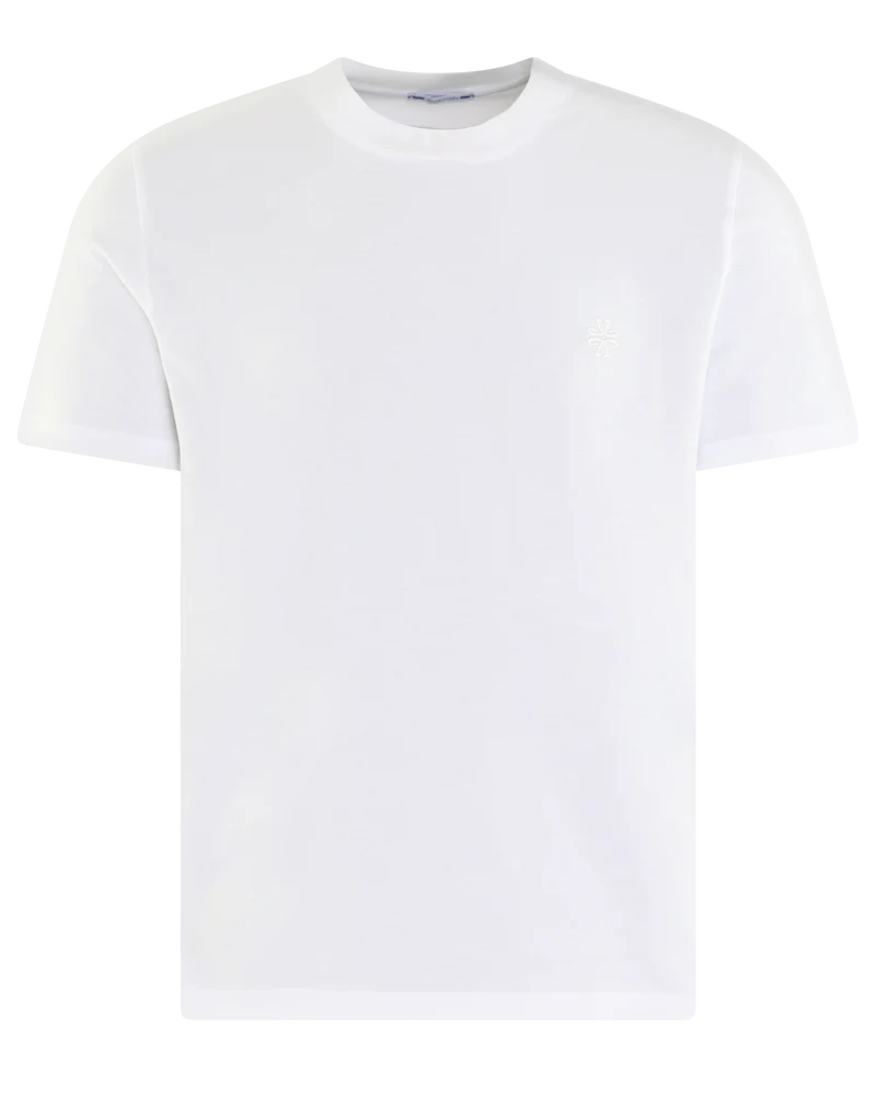 Heren Girocollo Costina T-Shirt Wit