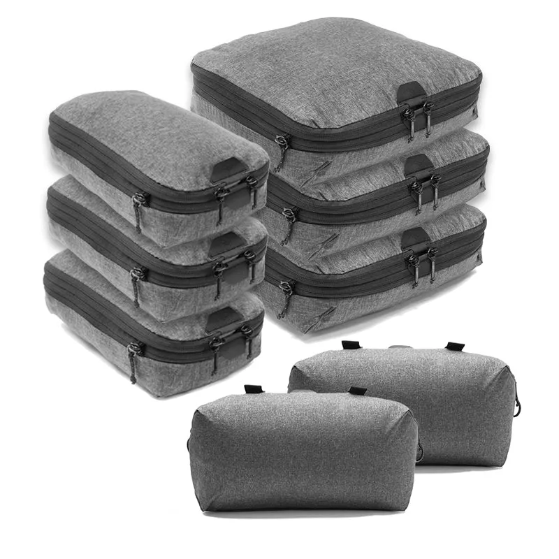 Packing Cube | Charcoal | Set of 8