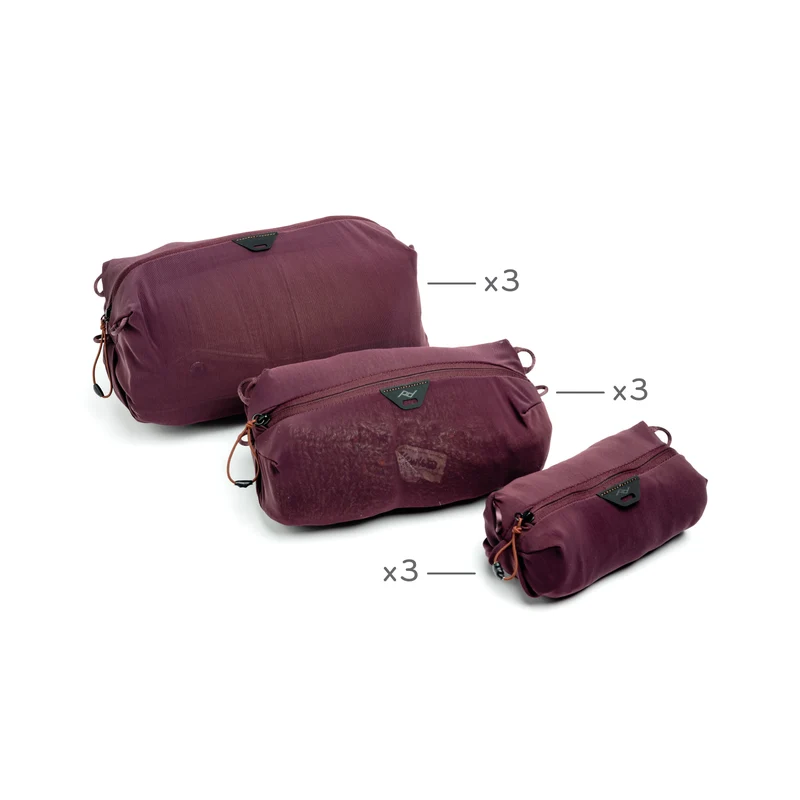 Ultralight Packing Cube | Eclipse | Mesh | 9-Pack