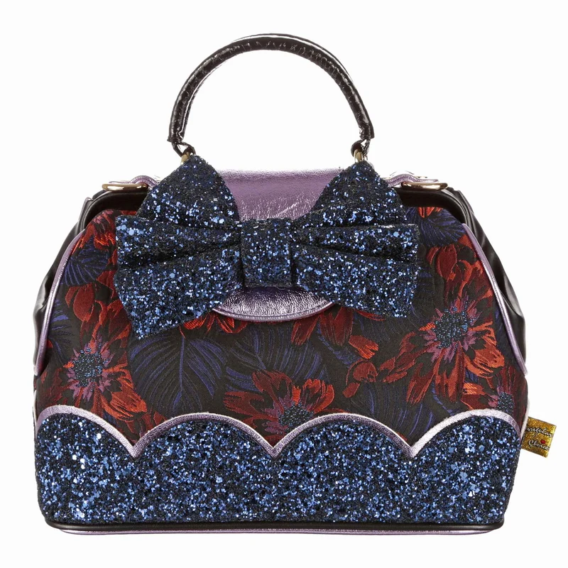 Irregular Choice Stralende linttas voor dames - blauw
