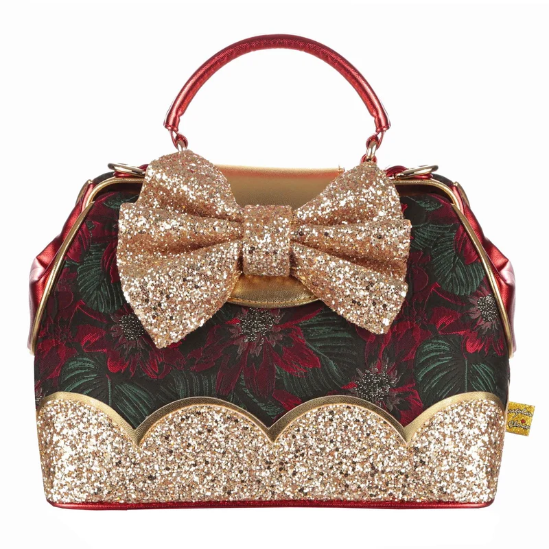 Irregular Choice Stralende linttas voor dames - rood