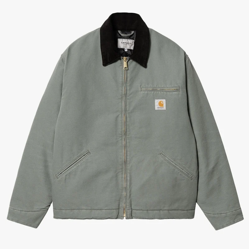 Carhartt WIP Heren Detroit jas - rookgroen
