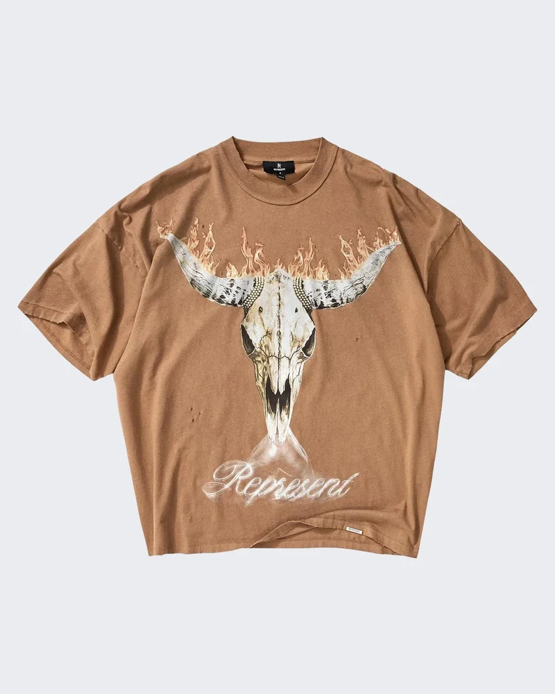 Represent Heren British Cowboys T-Shirt