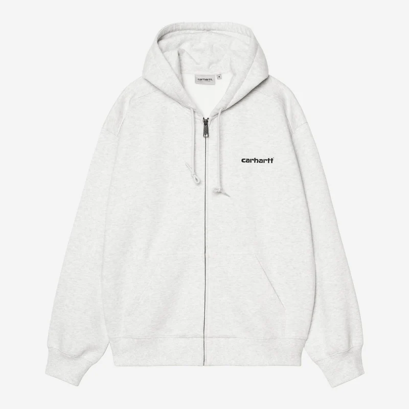 Carhartt WIP Herenjas met capuchon van Archive Lines | Ash Heather