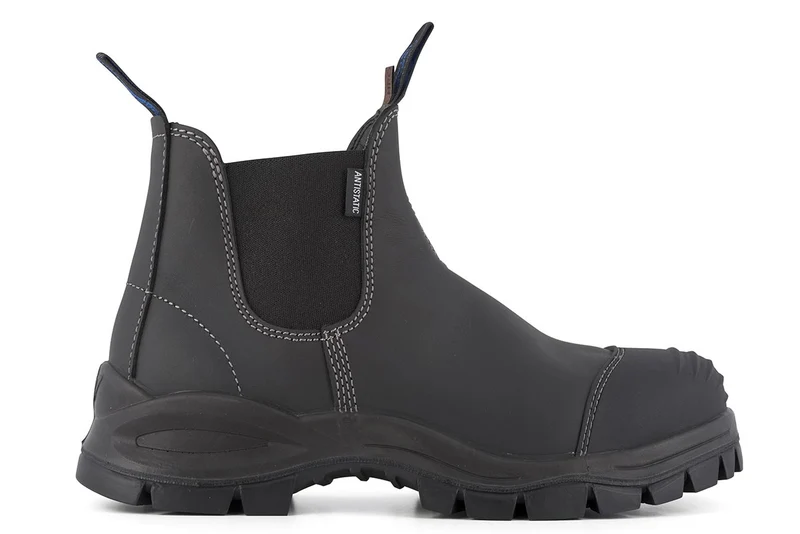 Blundstone Unisex 910 Safety Series Premium leren laars | Zwart