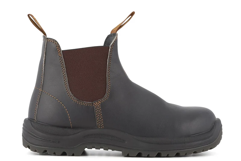 Blundstone Unisex 192 Xtreme Safety Series Oliegelooide Lederen Laarzen | Stevig Bruin