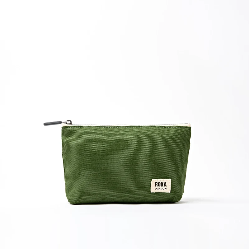 ROKA Maida Vale Klein Katoenen Canvas Tasje | Artisjok