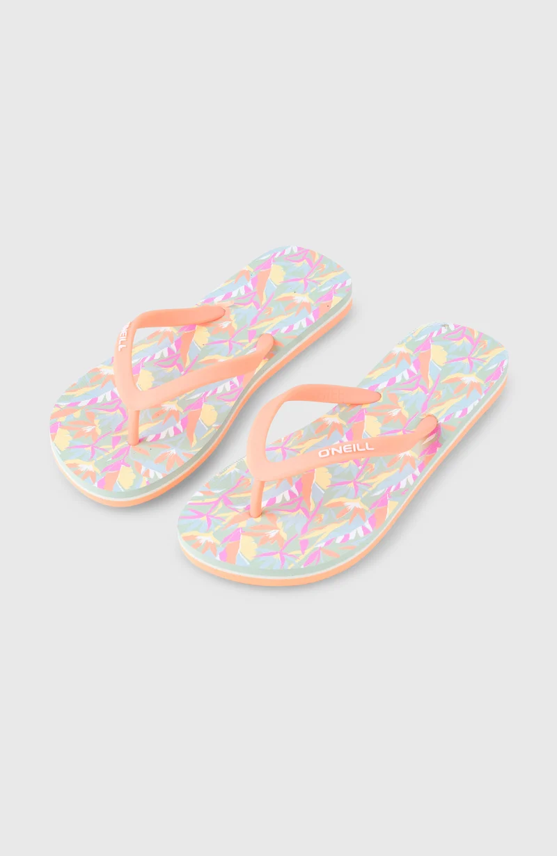 Profile Graphic slippers | Green Wmns Tropicana