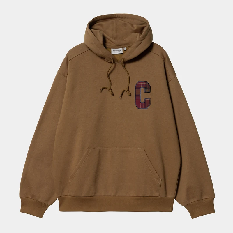 Carhartt WIP Wiles sweathoodie voor heren - Hamilton bruin