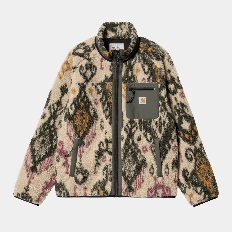 Carhartt WIP Prentis Baru jacquard voeringjack voor heren - muur / cipres