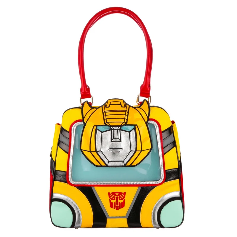 Irregular Choice DAMES Transformers My Buddy Bumblebee Tas - Geel