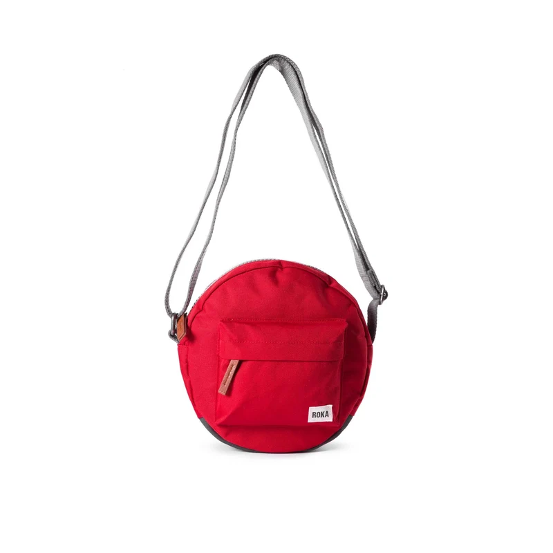 ROKA Paddington B Mars Rode Kleine Tas van Gerecycled Canvas
