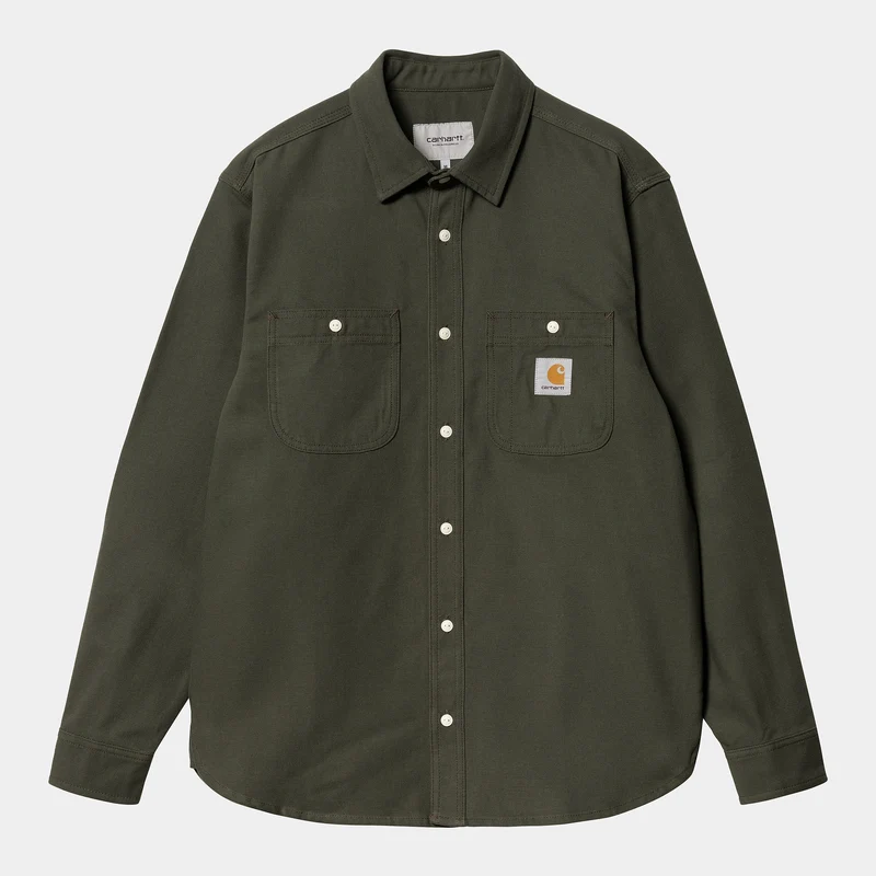 Carhartt WIP Heren Clink-shirt - Cipres