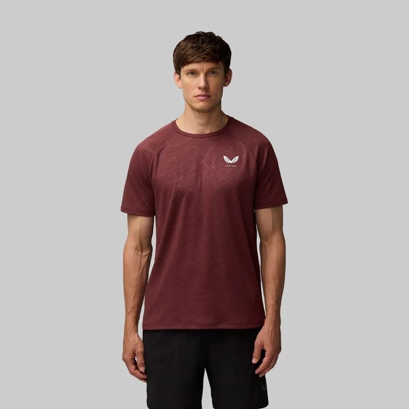 Castore Adapt Training T-shirt voor heren | Pruim Mint
