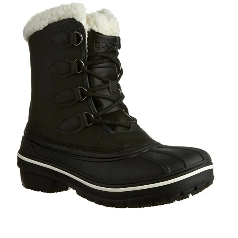 Crocs All Cast-sneeuwlaarzen voor dames, zwart