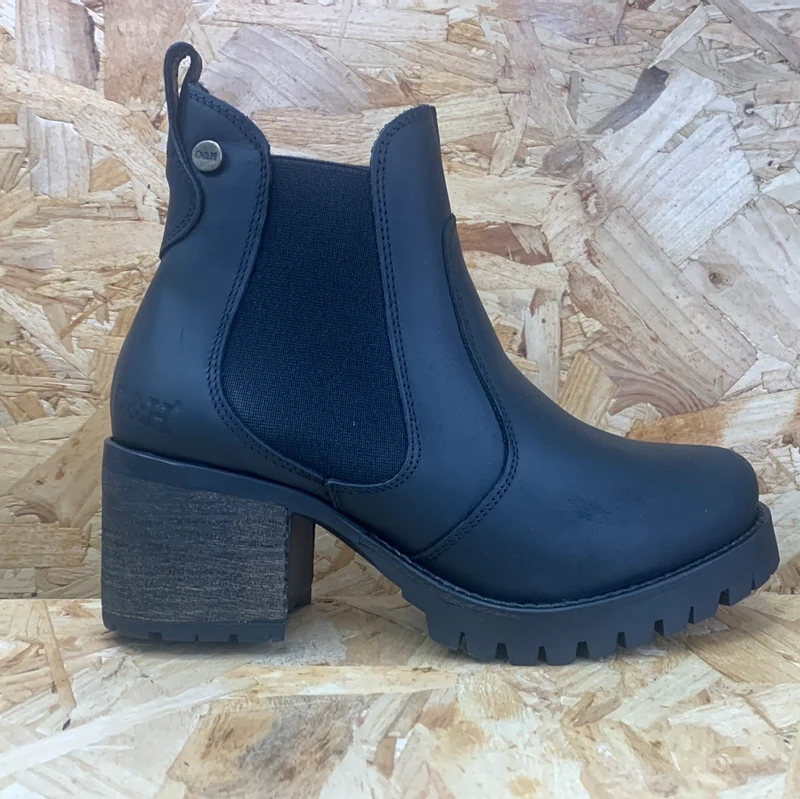 Oak & Hyde Dames Kensington Chelsea Enkellaarsje - Zwart