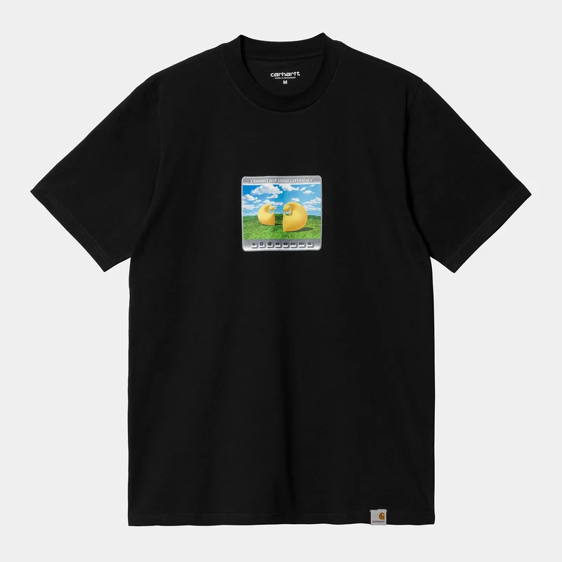 Carhartt WIP Sound Experience T-shirt met korte mouwen voor heren - zwart