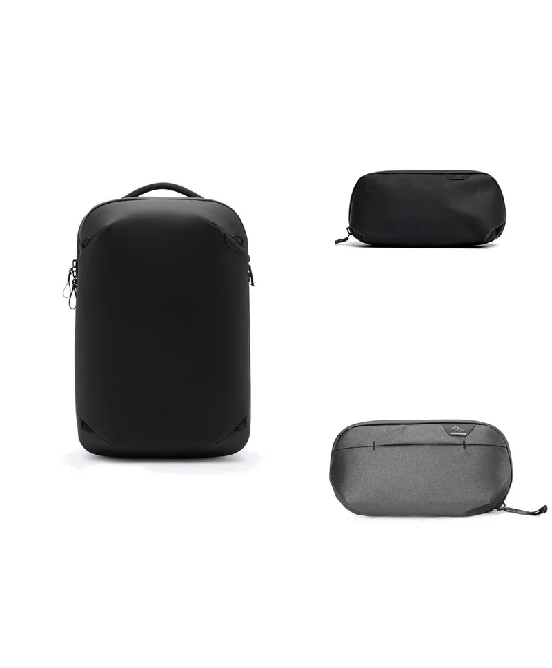 20L Travel Backpack + Bundle 1 | Black