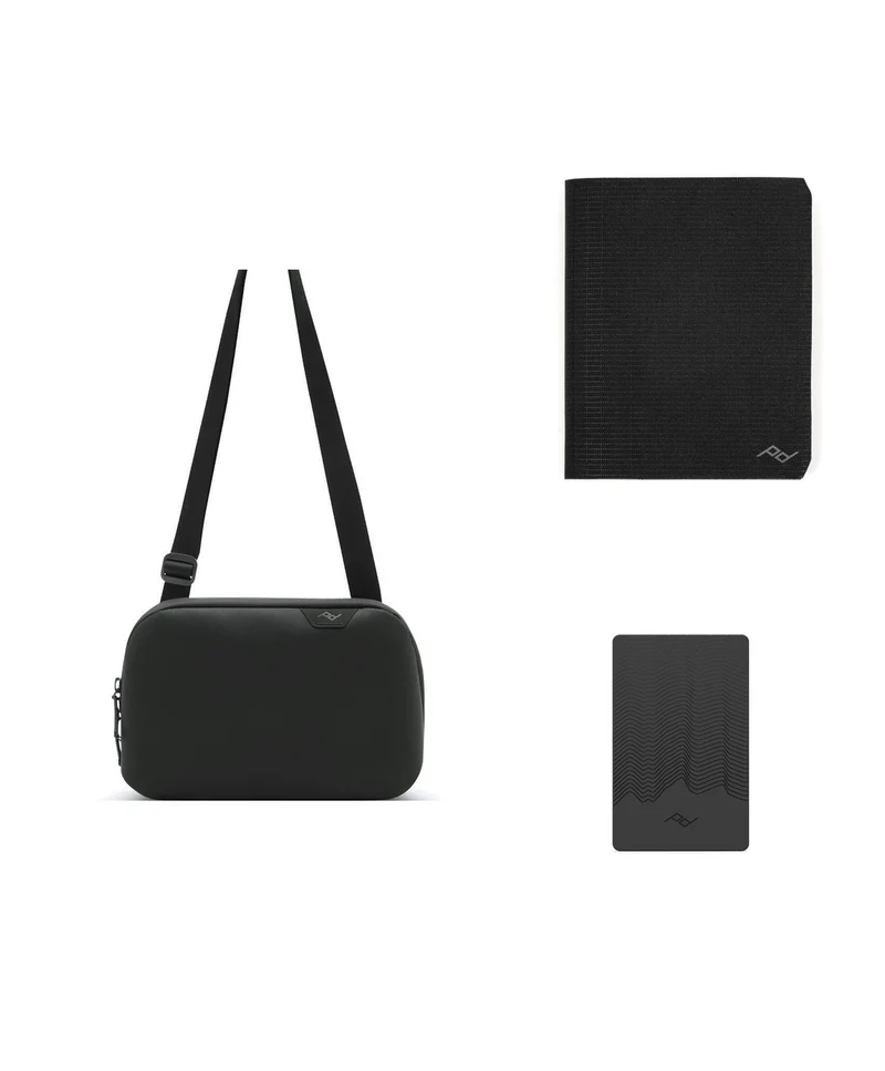 3L Travel Crossbody + Bundle 1 | Black