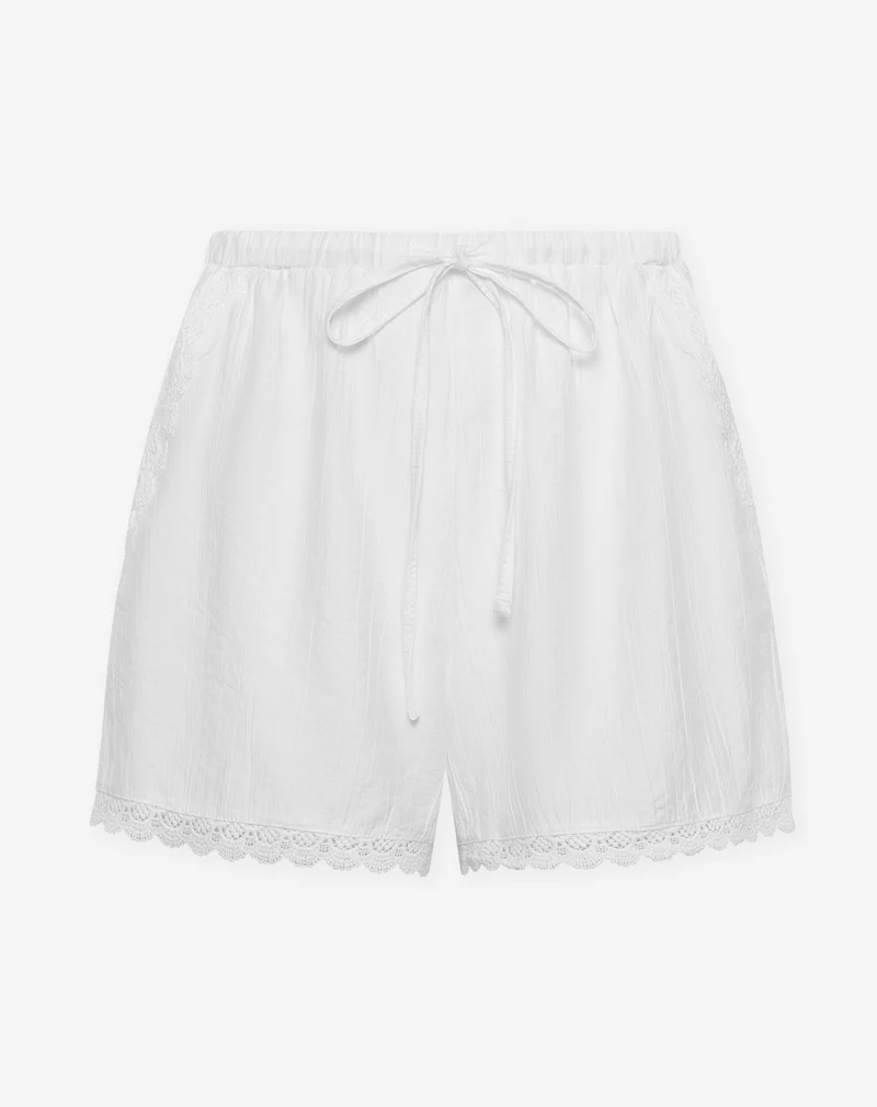 GEORGIA LACE SHORTS WIT