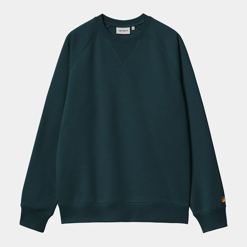 Carhartt WIP Chase sweattop voor heren - eendblauw