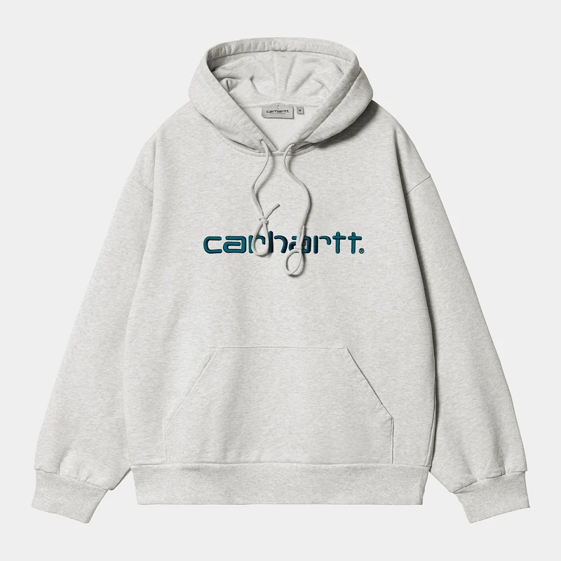 Carhartt WIP HEREN Carhartt Hoodie - Ash Heather/Eendblauw