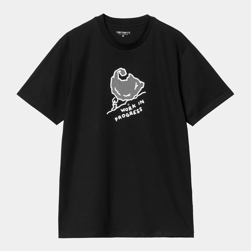 Carhartt WIP Heren Move On Up T-shirt - Zwart