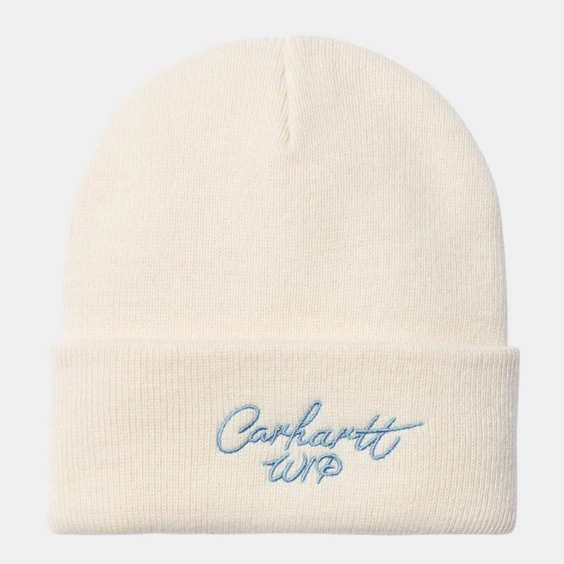 Carhartt WIP Handtekening unisex-muts - natuurlijk