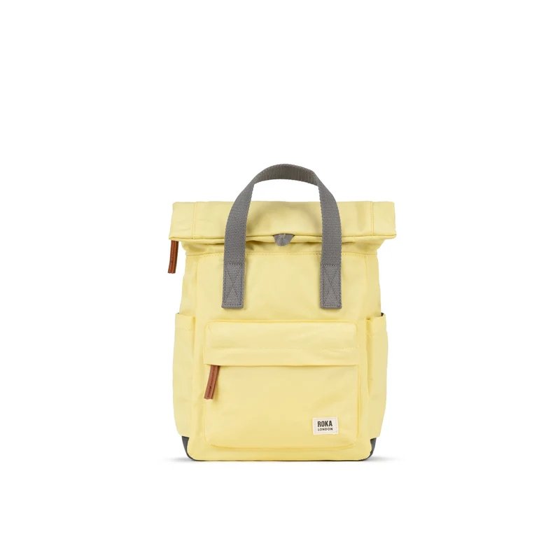 ROKA Canfield B Citron Kleine Tas van Gerecycled Nylon