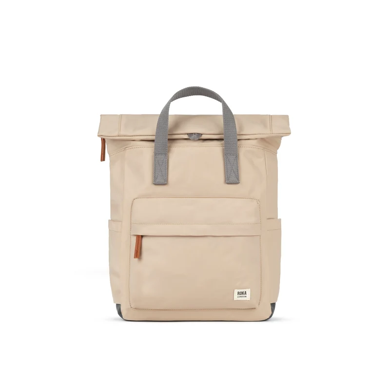 ROKA Canfield B Zand Medium Gerecyclede Nylon Tas
