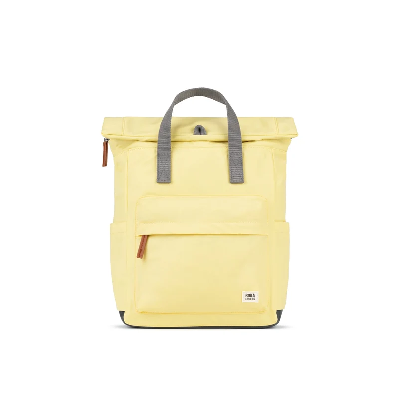 ROKA Canfield B Citron Medium Gerecyclede Nylon Tas
