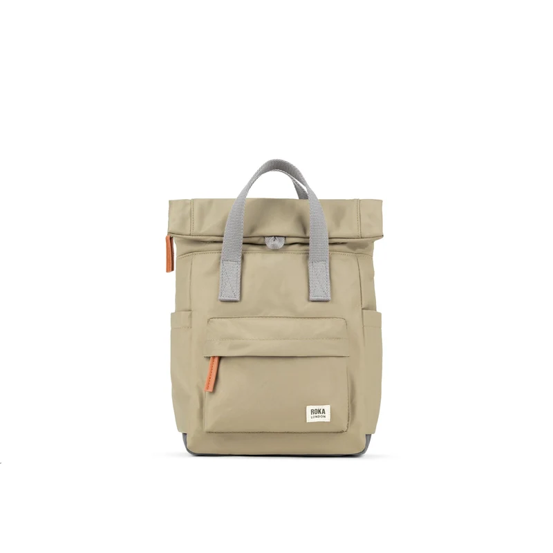 ROKA Canfield B Taupe Kleine Tas van Gerecycled Nylon