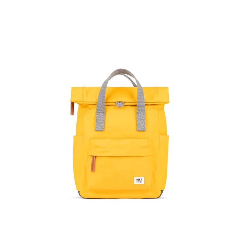 ROKA Canfield B Saffron Kleine Tas van Gerecycled Nylon