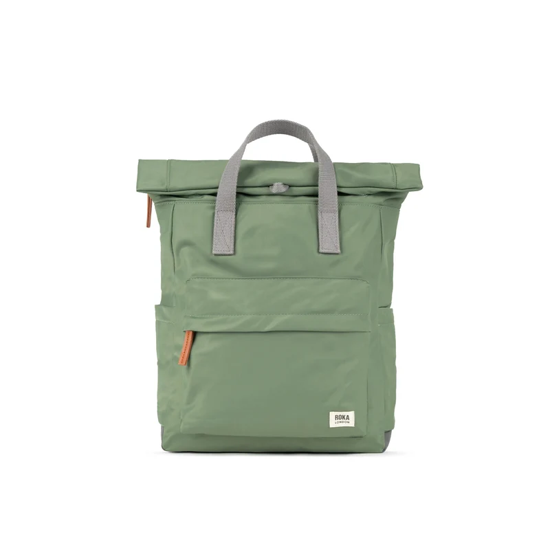 ROKA Canfield B Graniet Medium Gerecyclede Nylon Tas