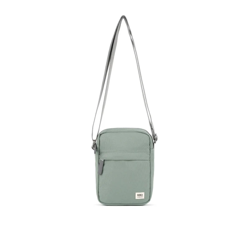 ROKA Bond Tas van gerecycled canvas in tin