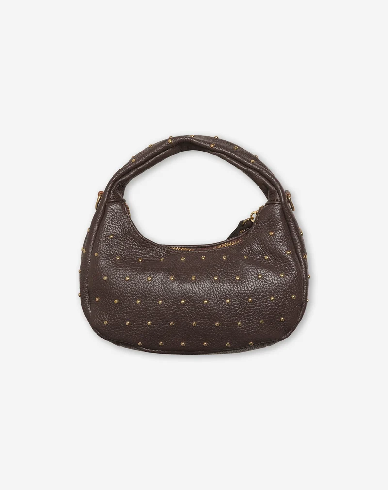 ROSALIE STUD BAG BRUIN